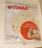 Mängden socker i Sfogliata tradizionale