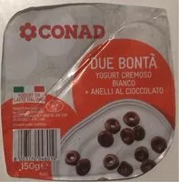 Mängden socker i DUE BONTA Yogurt cremoso bianco + anelli al cioccolato