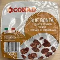 Mängden socker i Due bontà Yogurt cremoso bianco + cereali al cioccolato