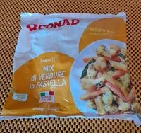 Mängden socker i Mix di verdure in pastella