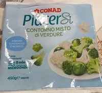 Mängden socker i Contorno misto di verdure