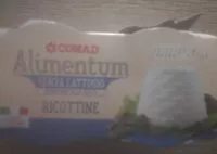 Mängden socker i Ricottine senza lattosio