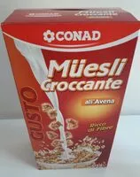 Mängden socker i Müesli Croccante all'avena