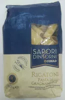 Mängden socker i Rigatoni pasta di gragnano