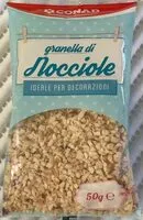 Mängden socker i Granella di nocciole