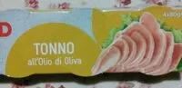 Mängden socker i Tonno all’Olio di Oliva