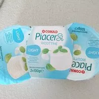 Mängden socker i Ricottine