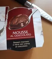 Mängden socker i Mousse al cioccolato