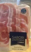 Mängden socker i Pancetta