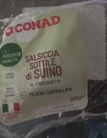 Mängden socker i Salsiccia sottile di suino al finocchietto
