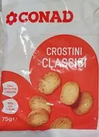 Mängden socker i Crostini classici