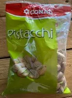 Mängden socker i Pistacchi