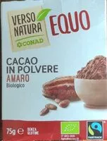 Mängden socker i Cacao en poudre biologique
