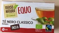 Mängden socker i Tè nero classico biologico