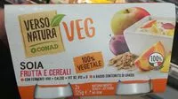 Mängden socker i Soia frutta e cereali