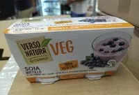 Mängden socker i Soia mirtillo