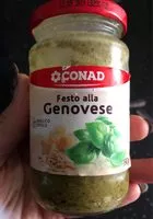 Mängden socker i Pesto alla genovese