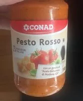 Mängden socker i Pesto rosso
