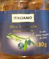Mängden socker i olive denocciolate in olio extra vergine di oliva