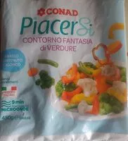 Mängden socker i Contorno fantasia di verdure