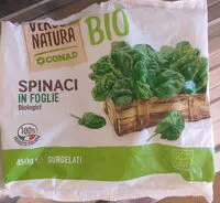 Mängden socker i Spinaci in foglie