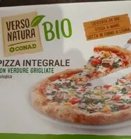 Mängden socker i Pizza integrale con verdure grigliate