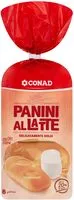 Mängden socker i Conad Panini al Latte