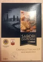 Mängden socker i Cantucci Toscani IGP alle mandorle