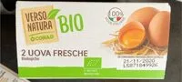 Mängden socker i 2 uova fresche bio