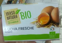 Mängden socker i Uova biologiche Verso Natura Bio