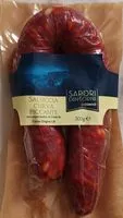 Mängden socker i Salsiccia Curva Piccante