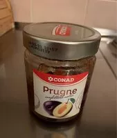 Mängden socker i Prugne confettura extra