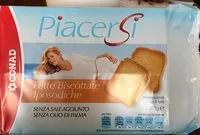 Mängden socker i Fette biscottate iposodiche