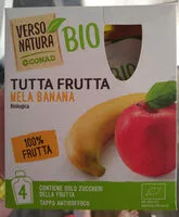 Mängden socker i Tutta frutta mela banana