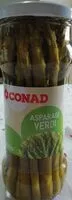 Mängden socker i Asparagi verdi