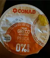 Mängden socker i Yogurt greco autentico pesca