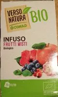 Mängden socker i Infuso frutti misti