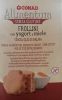 Mängden socker i Frollini con yogurt e miele senza glutine