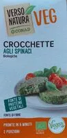Mängden socker i Crocchette agli spinaci