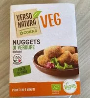 Mängden socker i Nuggets di verdure