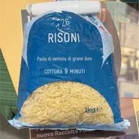 Mängden socker i risoni