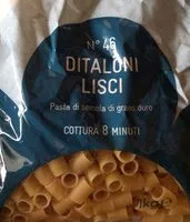 Mängden socker i pasta ditaloni conad