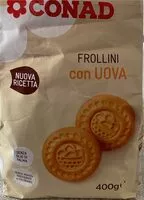 Mängden socker i Frollini Con Uova 400G