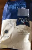 Mängden socker i Conchiglioni