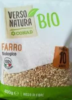 Mängden socker i Farro Biologico Verso Natura