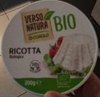 Mängden socker i Ricotta biologica