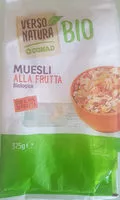 Mängden socker i Muesli alla Frutta