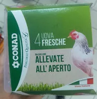 Mängden socker i 4 Uova Fresche