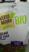 Mängden socker i Semi di chia biologici