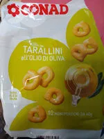 Mängden socker i Taralli all olio